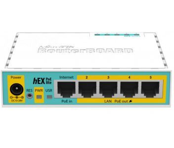 MikroTik hEX PoE lite (RB750UPr2) 5-портовий маршрутизатор 22434 фото