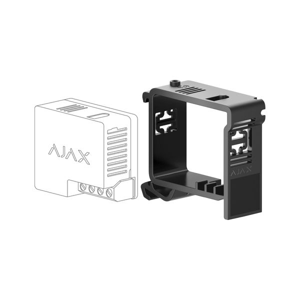 Ajax DIN Holder Тримач для фіксації Relay або WallSwitch на DIN-рейці 99-00010371 фото