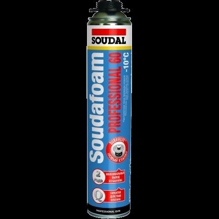 SOUDAL Soudafoam Gun P60 750мл Піна монтажна зимова 31697 фото