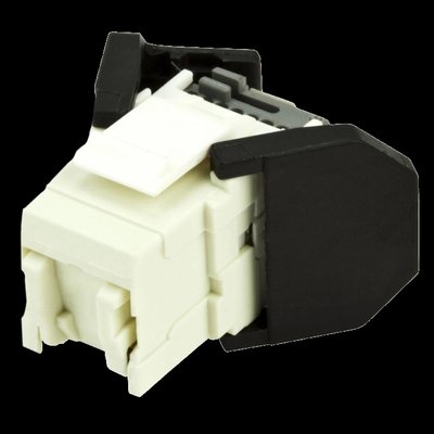 Corning FQ100027173 Модуль Keystone UTP RJ45 кат. 5e, чорний 27052 фото