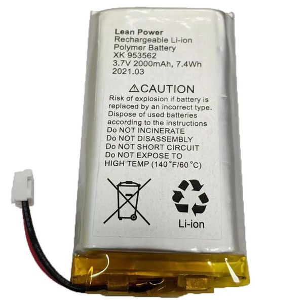 Ajax Hub, Hub Plus, Hub 2, Rex 3,7V 2000mAh 7.4Wh (XK-953562) Акумулятор 99-00008598 фото