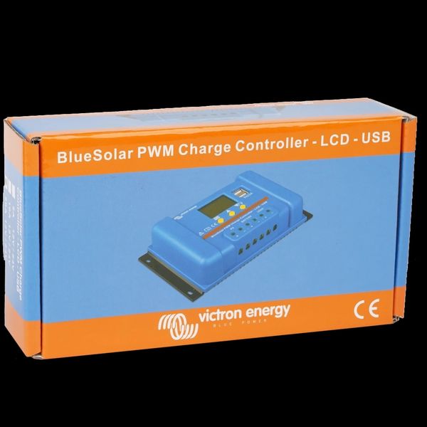 Victron Energy BlueSolar PWM-LCD&USB 12/24V-20A(20A, 12/24В) Контролер заряду 27913 фото