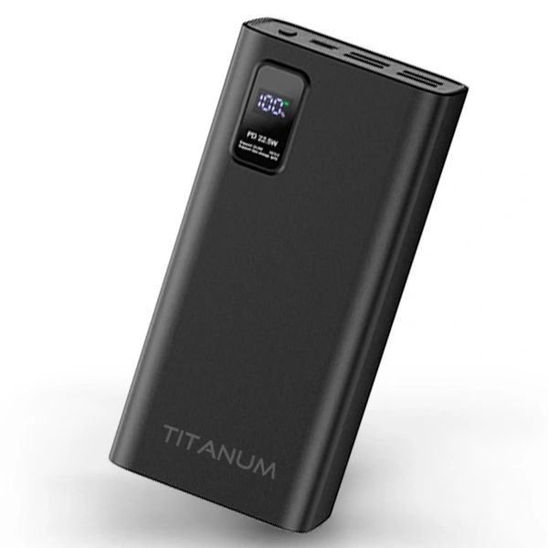 TITANUM 728S 30000mAh 22.5W Black Повербанк 31482 фото