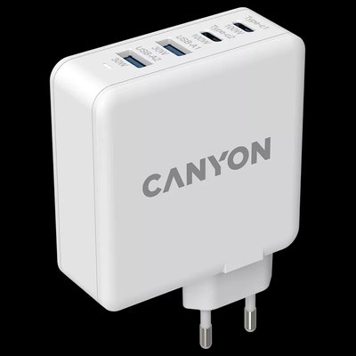 Canyon H-65 white (GAN 100W) Мережевий зарядний пристрiй 28905 фото