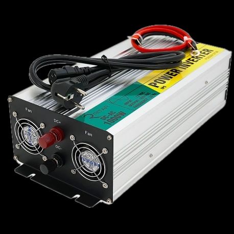 RITAR RSCU-1000 12V/220V, 1000W Инвертор напряжения с правильной синусоидой 1xShuko, 1xUSB 30988 фото